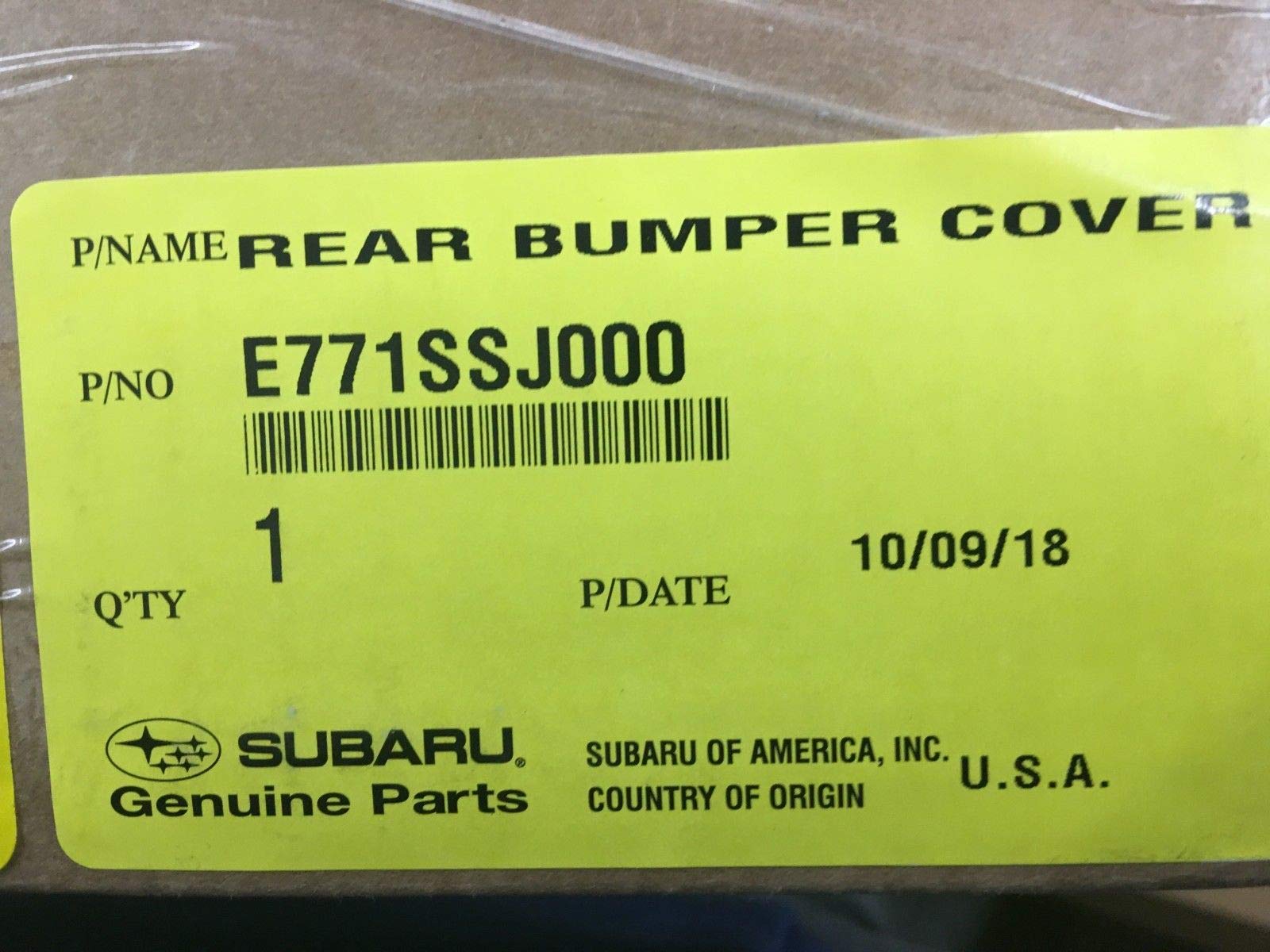 Amazon | USスバル純正 フォレスター SK系 リアバンパーガード